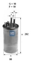 Ufi 2443300 - FILTRO GASOIL