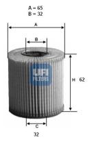  2502900 - FILTRO ACEITE ECO CART.