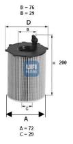  2506800 - FILTRO ACEITE ECO CART.