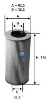  2558300 - FILTRO ACEITE MERCEDES BENZ