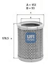 Ufi 2719400 - FILTRO AIRE