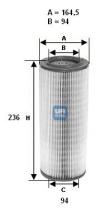 Ufi 2719500 - FILTRO AIRE