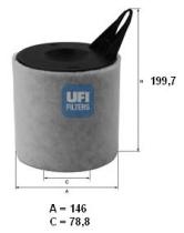 Ufi 2759500 - FILTRO AIRE