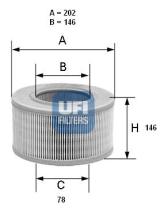 Ufi 2770100 - FILTRO AIRE