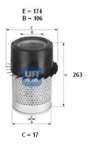 Ufi 2798300 - FILTRO AIRE INDUST.