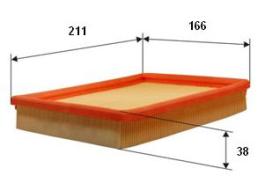  3002700 - FILTRO AIRE PANEL