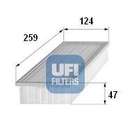 Ufi 3003000 - FILTRO AIRE PANEL