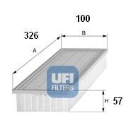 Ufi 3003900 - FILTRO AIRE PANEL