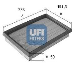 Ufi 3009800 - FILTRO AIRE PANEL