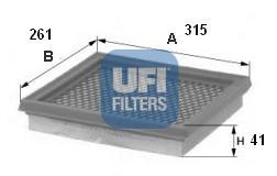 Ufi 3009900 - FILTRO AIRE PANEL