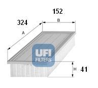 Ufi 3013500 - FILTRO AIRE PANEL