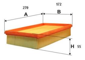 Ufi 3013700 - FILTRO AIRE PANEL