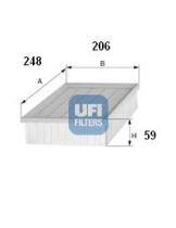 Ufi 3014100 - FILTRO AIRE PANEL