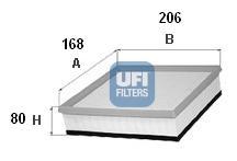 Ufi 3014900 - FILTRO AIRE PANEL