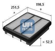 Ufi 3016900 - FILTRO AIRE PANEL