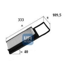 Ufi 3023200 - FILTRO AIRE PANEL