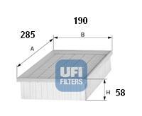 Ufi 3024500 - FILTRO AIRE PANEL