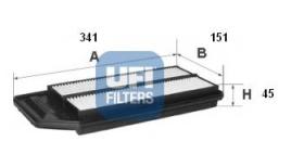 Ufi 3027600 - FILTRO AIRE PANEL