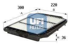 Ufi 3027700 - FILTRO AIRE PANEL