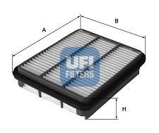 Ufi 3027800 - FILTRO AIRE PANEL