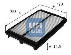 Ufi 3028000 - FILTRO AIRE PANEL