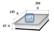 Ufi 3029300 - FILTRO AIRE PANEL