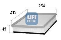 Ufi 3029400 - FILTRO AIRE PANEL