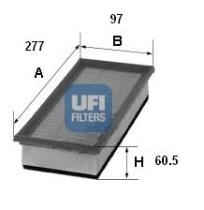 Ufi 3030100 - FILTRO AIRE PANEL