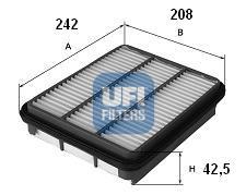 Ufi 3030900 - FILTRO AIRE PANEL