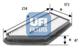 Ufi 3033700 - FILTRO AIRE