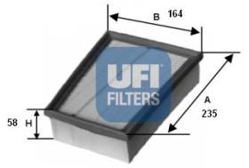 Ufi 3035200 - FILTRO AIRE NISSAN