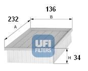 Ufi 3036200 - FILTRO AIRE