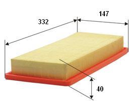  3037100 - FILTRO AIRE CITROEN-FIAT-PEUGEOT