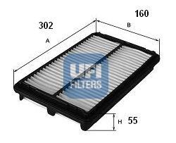 Ufi 3038200 - FILTRO AIRE