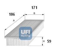 Ufi 3039300 - FILTRO AIRE FIAT,SUZUKI