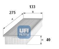 Ufi 3085100 - FILTRO AIRE PANEL