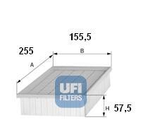 Ufi 3091402 - FILTRO AIRE PANEL