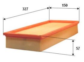 Ufi 3097700 - FILTRO AIRE PANEL