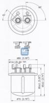 Ufi 3161900 - FILTRO CARBURANTE INYECC.