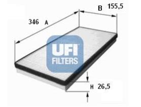 Ufi 5301200 - FILTRO AIRE HABITACULO