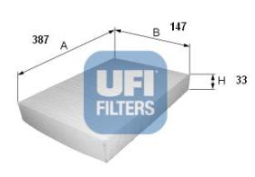 Ufi 5301300 - FILTRO AIRE HABITACULO