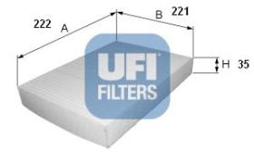 Ufi 5303900 - FILTRO AIRE HABITACULO