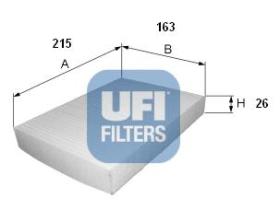 Ufi 5304300 - FILTRO AIRE HABITACULO