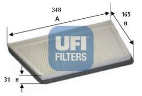 Ufi 5304400 - FILTRO AIRE HABITACULO