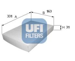 Ufi 5304500 - FILTRO AIRE HABITACULO