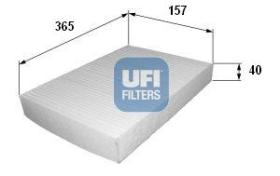 Ufi 5304800 - FILTRO AIRE HABITACULO