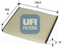 Ufi 5305000 - FILTRO AIRE HABITACULO
