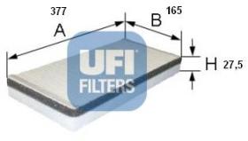 Ufi 5305900 - FILTRO AIRE HABITACULO