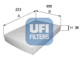 Ufi 5306300 - FILTRO AIRE HABITACULO