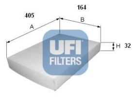Ufi 5306900 - FILTRO AIRE HABITACULO